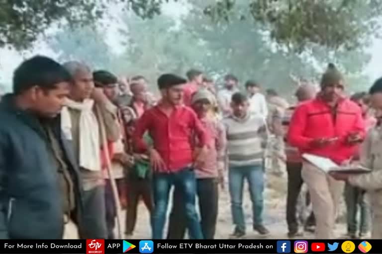 जहरीला पानी पीने से 14 बकरियों की  मौत