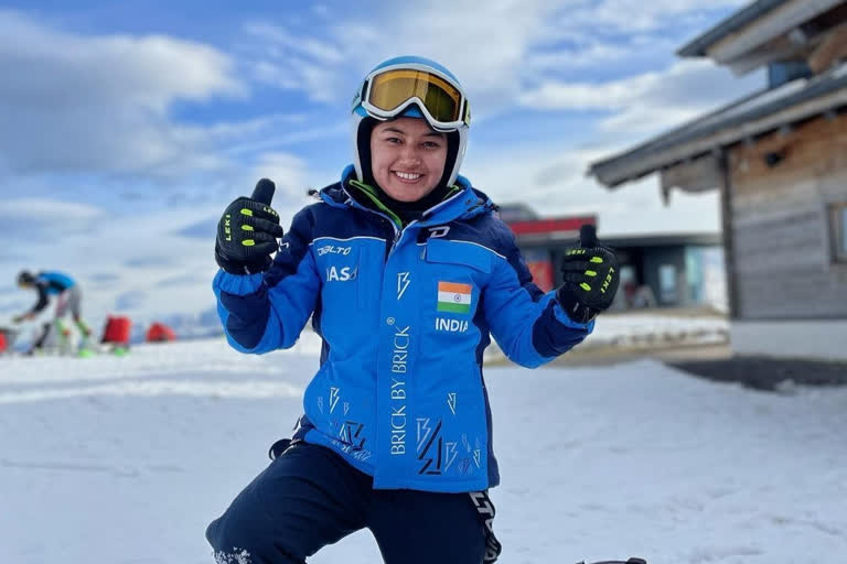 Aanchal wins bronze in Montenegro, Indian skier Anchal Thakur, Anchal Thakur wins Bronze medal, FIS Alpine Ski Competition