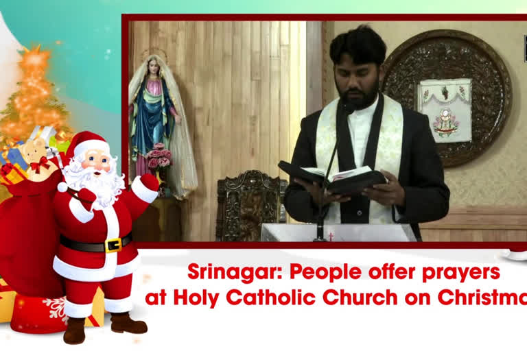 Prayers offered on Christmas eve at 125-year old Church in Srinagar, get reopened after 30 years