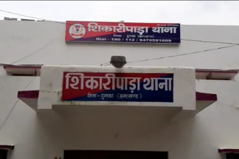 Shikaripada police station in charge Sushil Kumar attached with line