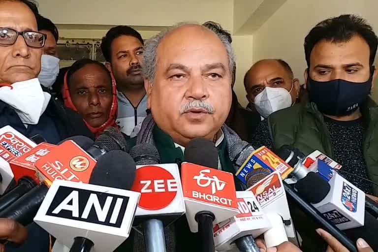 Minister Narendra Singh Tomar