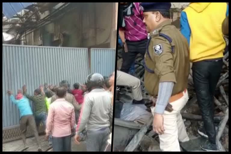 Blast in Kurkure Noodles factory in Muzaffarpur