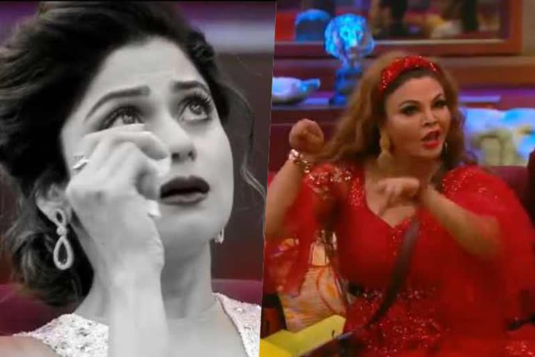 shamita shetty cries in bigg boss house