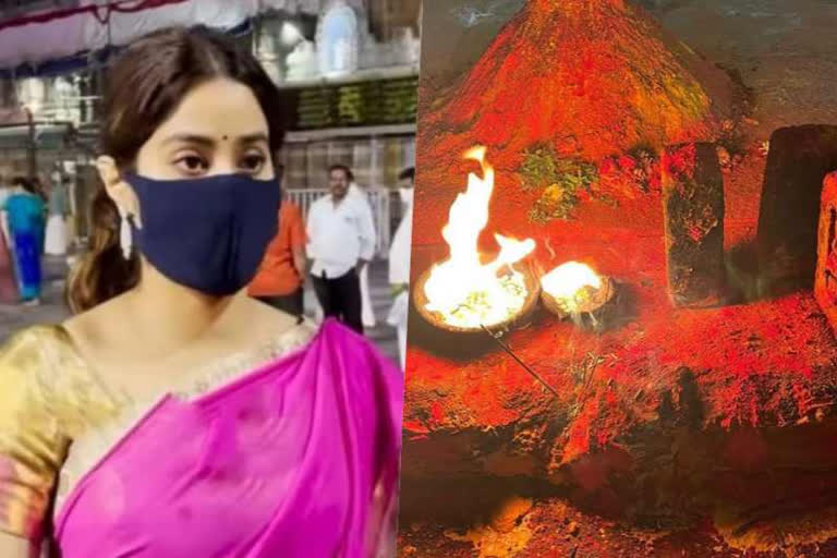 Janhvi Kapoor visits Tirupati