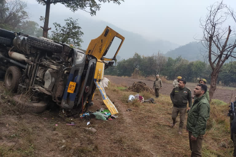 Road Accident In Rajouri: راجوری میں سڑک حادثہ، ڈرائیور کی موت