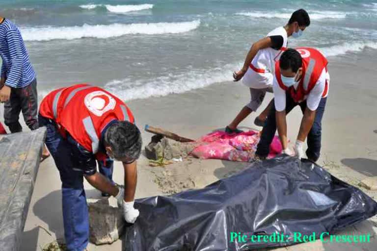 Red Crescent: Bodies of 27 migrants wash ashore in Libya