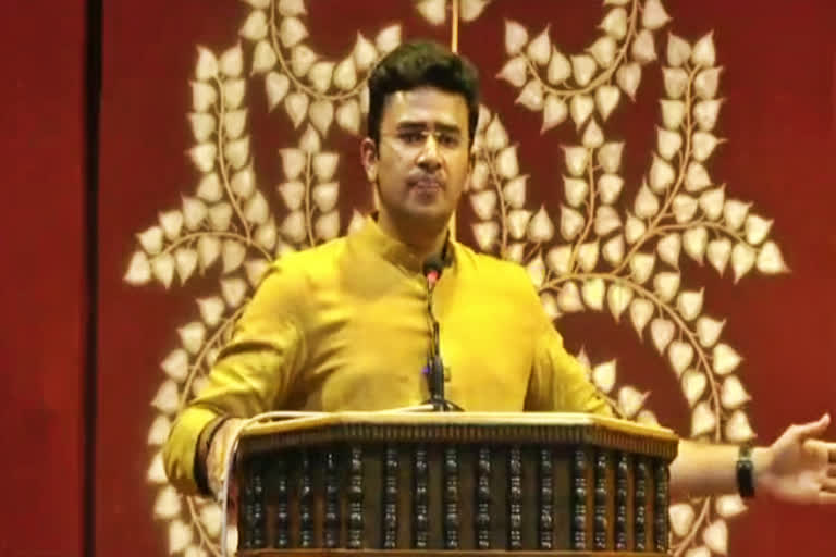 BJP MP Tejasvi Surya Withdraws Hindu Revival Remarks