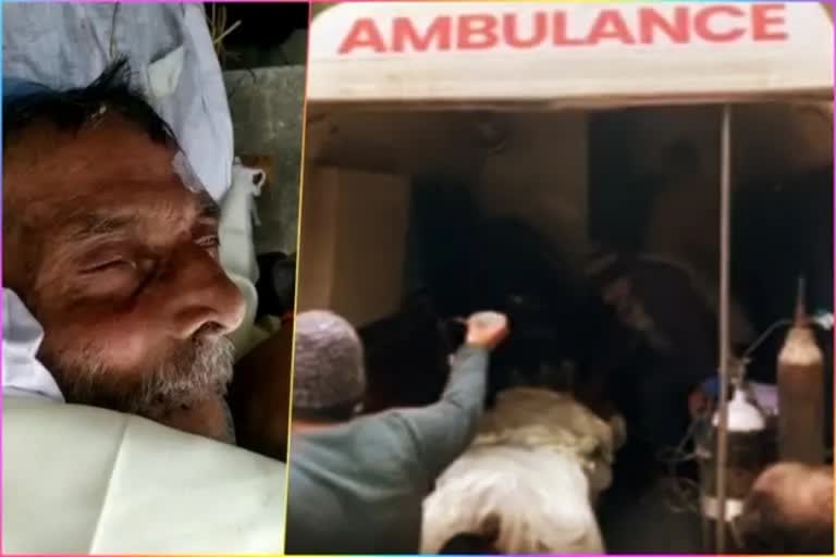 dead body gets alive minute before his last rites in delhi Tikri Khurd-DELHI