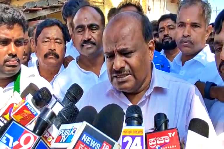 Ex CM Kumaraswamy slams BJP and Congress