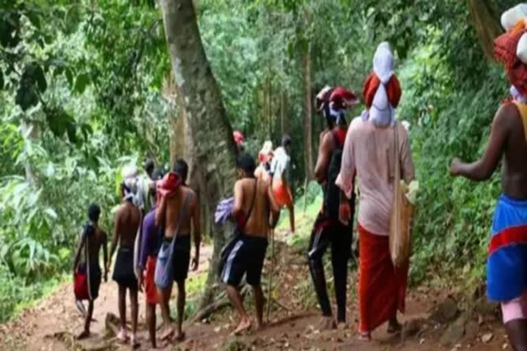 Mandala Makaravilakku festival  sabarimala traditional forest path  sannidanam latest news  കാനനപാത തുറക്കും  ശബരിമല വാർത്തകള്‍  സന്നിധാനത്ത് വിരി വയ്ക്കാൻ സൗകര്യം