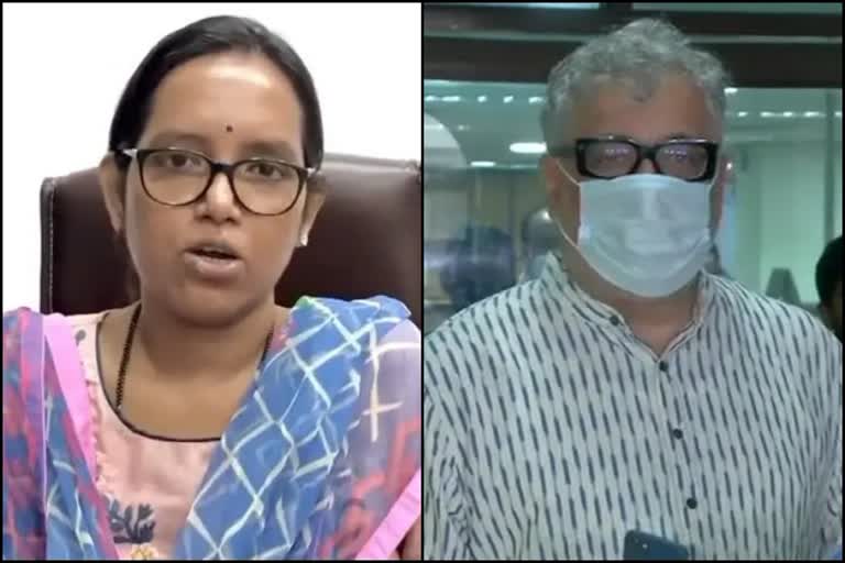 Maharashtra's School Education Minister Varsha Gaikwad and TMC leader Derek O'Brien corona infected