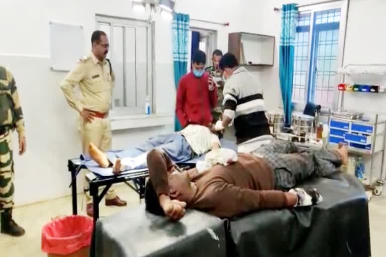 Two BSP contractor workers injured