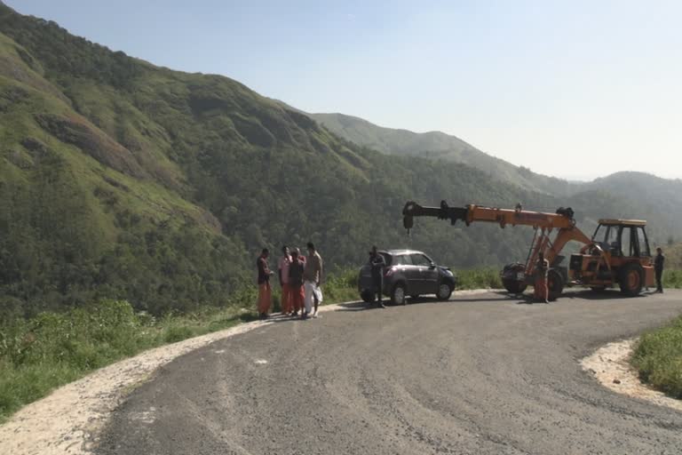 no road safety in Thevarammedu  idukki local news  തേവാരംമെട്ടില്‍ റോഡപകടങ്ങള്‍ അപകടങ്ങള്‍ പതിവാകുന്നു  ഇടുക്കി വാര്‍ത്ത