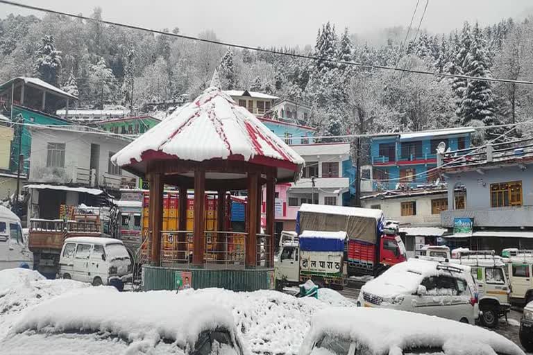 snowfall in pithoragarh