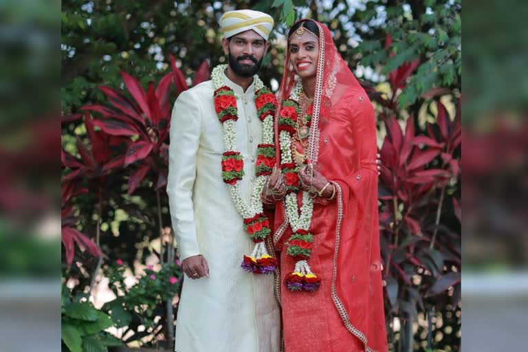 athlete poovamma married a jithin poul