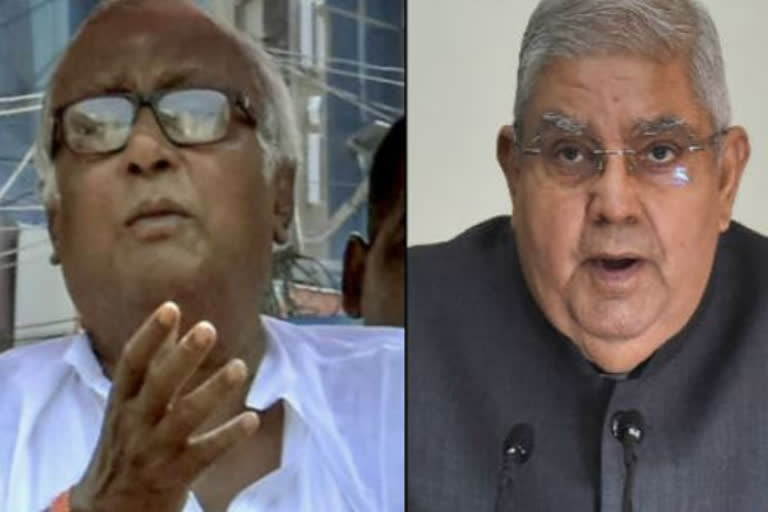saugata roy blames governor jagdeep dhankhar for sending misleading messages about mamata banerjee
