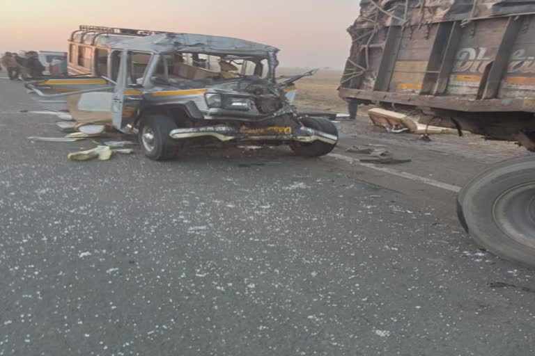 Accident on Bagodara Highway: અમદાવાદ અરણેજ હાઈવે પર ગમખ્વાર અકસ્માત 3ના મોત, 11 ઈજાગ્રસ્ત