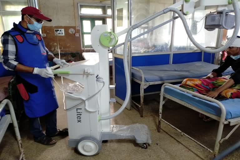 Portable X-Ray Machine at Barasat Hospital