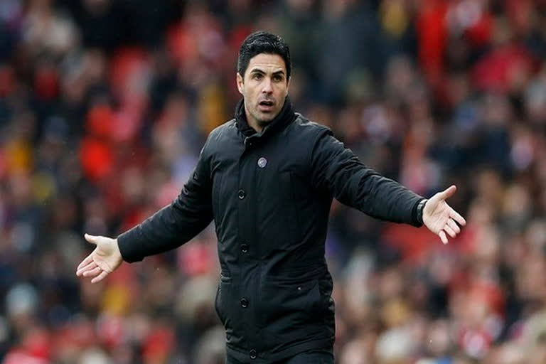 Arsenal manager Arteta tests Covid-19 positive, Arsenal manager tests Covid positive, Arteta to miss Man City game