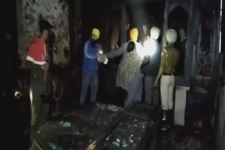 ਗੁਰਦੁਆਰਾ ਸਾਹਿਬ ਅੰਦਰ ਲੱਗੀ ਭਿਆਨਕ ਅੱਗ