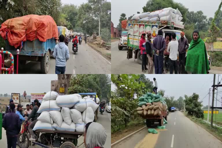 नालंदा में धन खरीद में देर से किसान परेशान