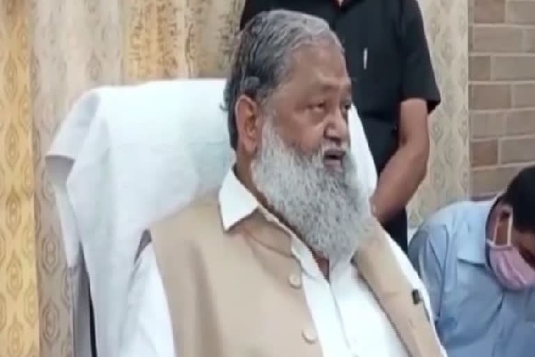 Anil Vij on resignation