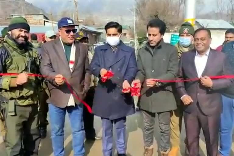 Zedkushi Bridge Inaugurated in Bandipora:بانڈی پورہ میں 4کروڑ روپے کی لاگت سے تعمیر پُل کا افتتاح