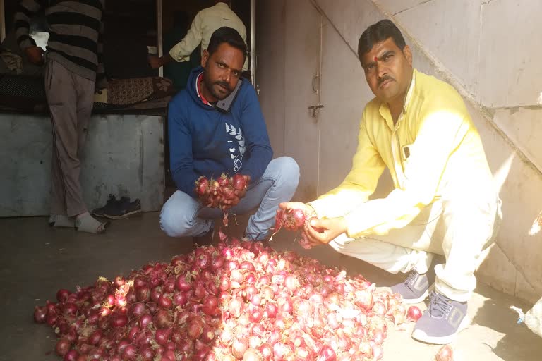 onion price one rupee per kg in mp