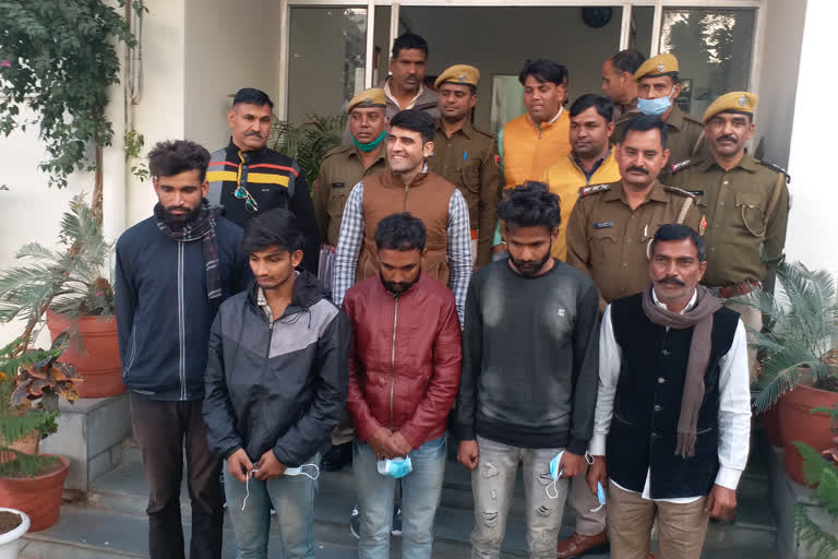 sarpanch kidnapping case in Jaipur