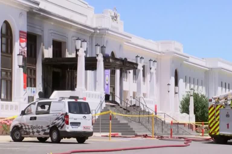 Protesters set fire to Australia's Old Parliament