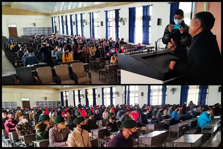 Road Safety Club meeting in kullu College