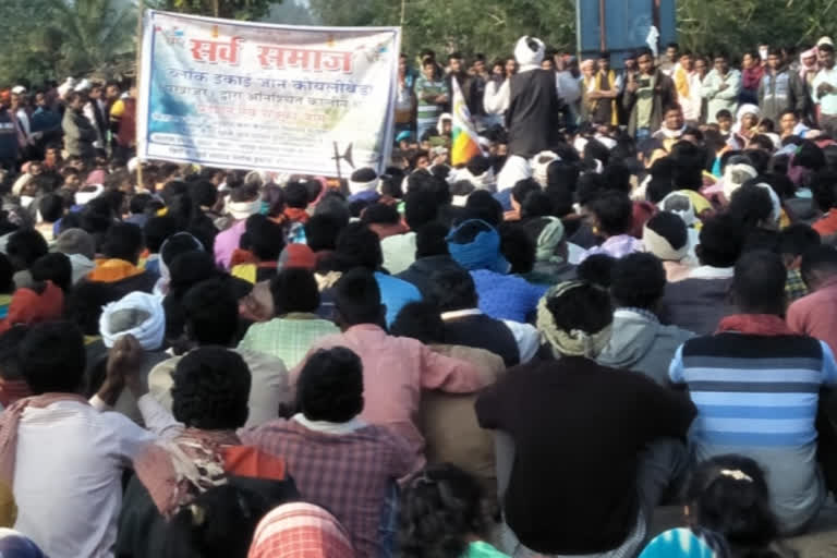 Tribal protest continues over bridge, proposed security camp in Kanker