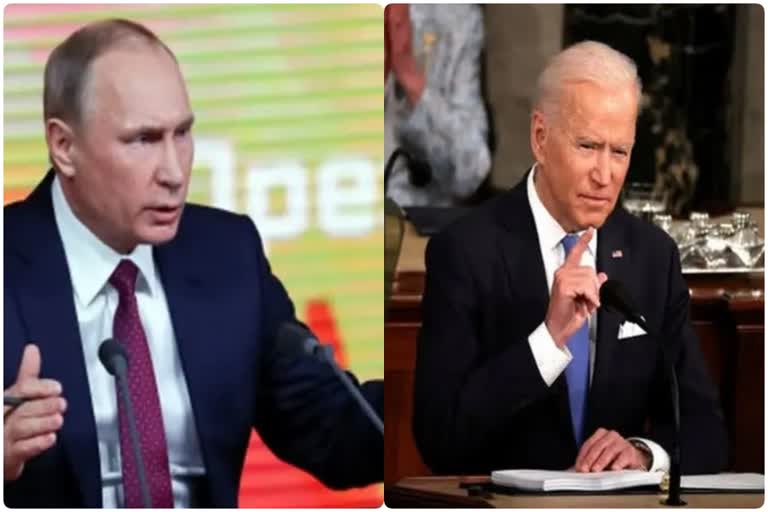 Biden and Putin warn each other on Ukraine Tensions