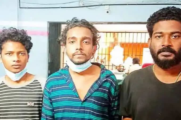 murder accused arrested in tamilnadu  kerala police nab murder accused  വധശ്രമകേസിലെ പ്രതിയും കൂട്ടാളികളും അറസ്റ്റില്‍  കേരള പൊലീസ് ഒളിവില്‍ കഴിഞ്ഞ വധശ്രമ കേസിലെ പ്രതിയെ അറസ്റ്റ്‌ ചെയ്‌തു