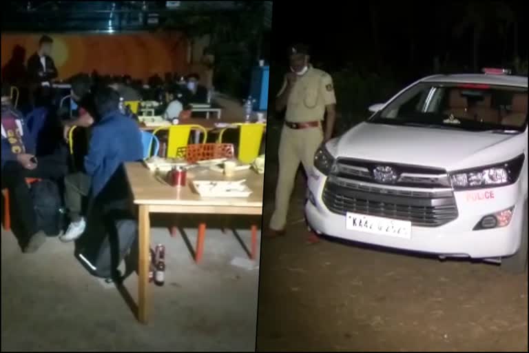 police-raid-on-resort-for-new-year-party-in-ramanagara