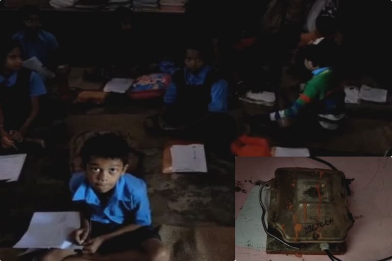 Darkness in Dhamtari Government School