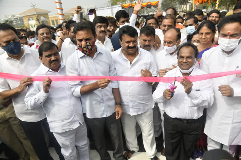 shaikpet flyover opening