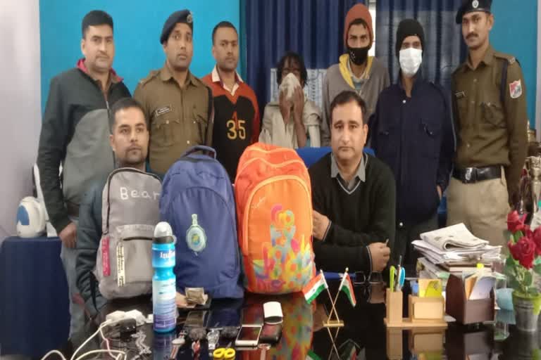 RPF arrested thieves in Jamshedpur