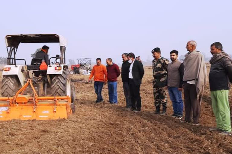 Cultivation begins near IB as farmers return to fields in Jammu Kashmirs Kathua