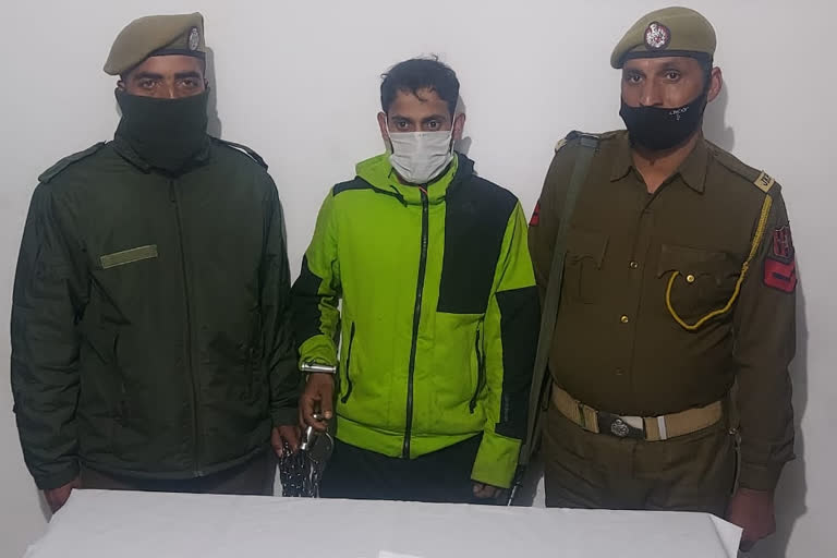 Drug Peddler Arrested  with 30 grams of charas in Kisthwar