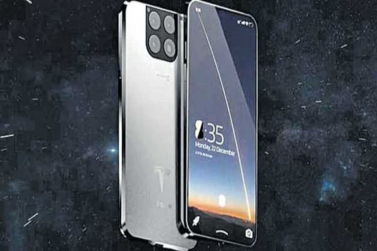 tesla smartphone