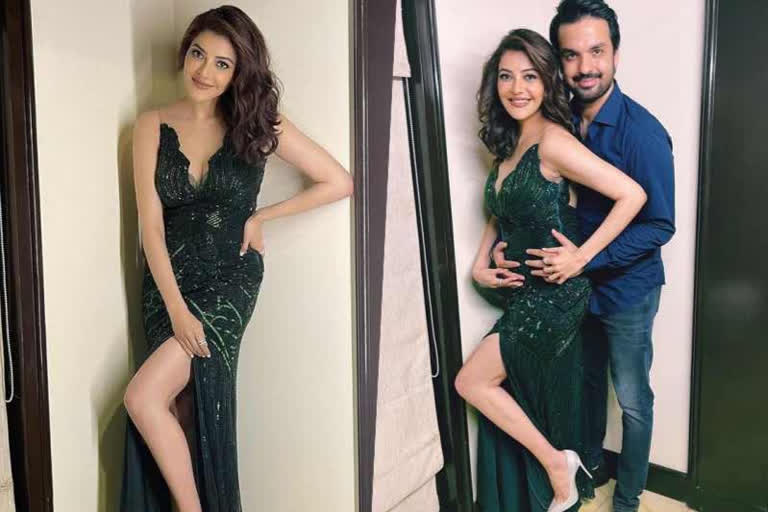 Kajal Aggarwal pregnant  Kajal Aggarwal expecting first baby with Gautam Kitchlu  kajal Aggarwal Gautam Kitchlu expecting first child  ಗರ್ಭವತಿ​ ಆದ ಕಾಜಲ್  ಮೊದಲ ಮಗುವಿನ ನೀರಿಕ್ಷೆಯಲ್ಲಿ ಕಾಜಲ್​ ಅಗರ್ವಾಲ್​ ಮೊದಲ ಮಗುವಿನ ನೀರಿಕ್ಷೆಯಲ್ಲಿ ಉದ್ಯಮಿ ಕಿಚ್ಲು ಕುಟುಂಬ