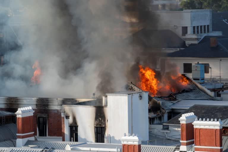 south africa parliament accident