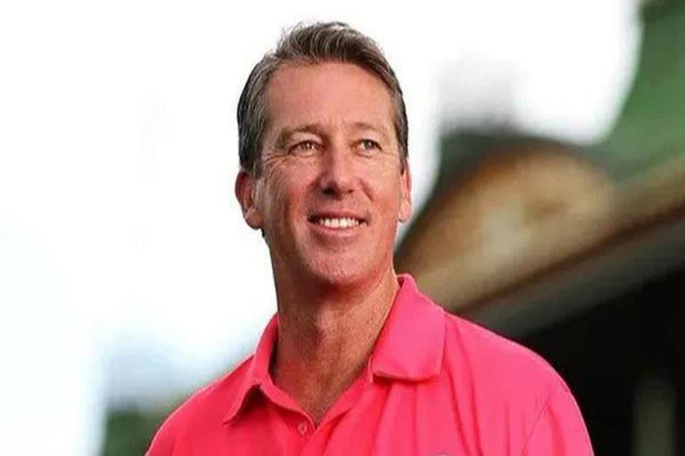 Glenn McGrath infected with covid a few days before pink test