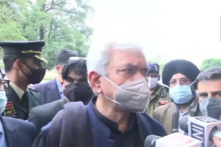 J and K Lieutenant Governor Manoj Sinha