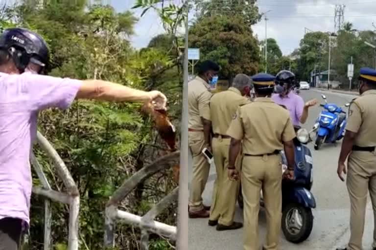 kovalam tourist insult case latest  kovalam suspended police officer complaint  swedish national insulted police officer explanation  police officer complaint letter kerala cm  വിദേശിയെ അവഹേളിച്ച സംഭവം  ഗ്രേഡ് എസ്‌ഐ മുഖ്യമന്ത്രി പരാതി  കോവളം എസ്‌ഐ സസ്‌പെന്‍ഷന്‍ പരാതി  എസ്‌ഐ ഷാജി മുഖ്യമന്ത്രി പരാതി