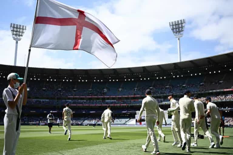 England's training session cancelled after net bowler found covid positive