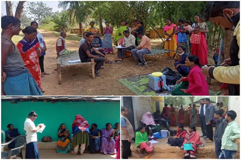 Children Corona vaccination in Bastar