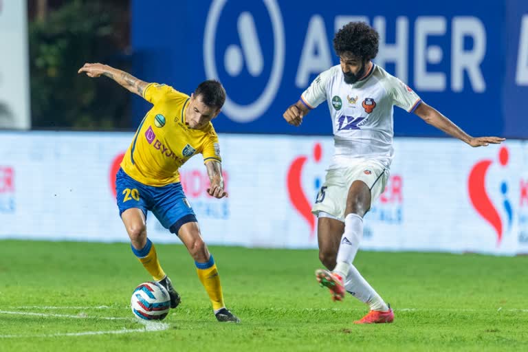 ISL: അടിക്ക് തിരിച്ചടി; ഗോവയ്‌ക്കെതിരെ ബ്ലാസ്റ്റേഴ്‌സിന് സമനില