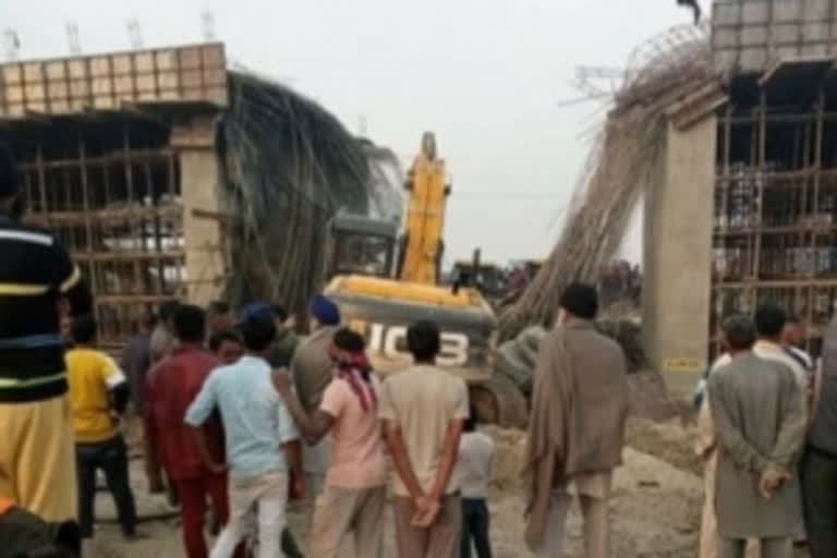 under construction bridge collapses, under construction bridge collapses in Jammu and Kashmir, people injured in  bridge collapses in J&Km, ನಿರ್ಮಾಣ ಹಂತದ ಸೇತುವೆ ಕುಸಿದು, ಜಮ್ಮ ಕಾಶ್ಮೀರದಲ್ಲಿ ನಿರ್ಮಾಣ ಹಂತದ ಸೇತುವೆ ಕುಸಿತ, ನಿರ್ಮಾಣ ಹಂತದ ಸೇತುವೆ ಕುಸಿತಗೊಂಡು ಹಲವರಿಗೆ ಗಾಯ,